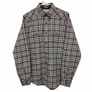 Express - Plaid Fitted Button Down Shirt
